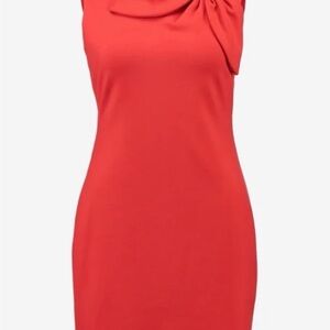 Banana Republic Elegant Red Sleeveless Dress